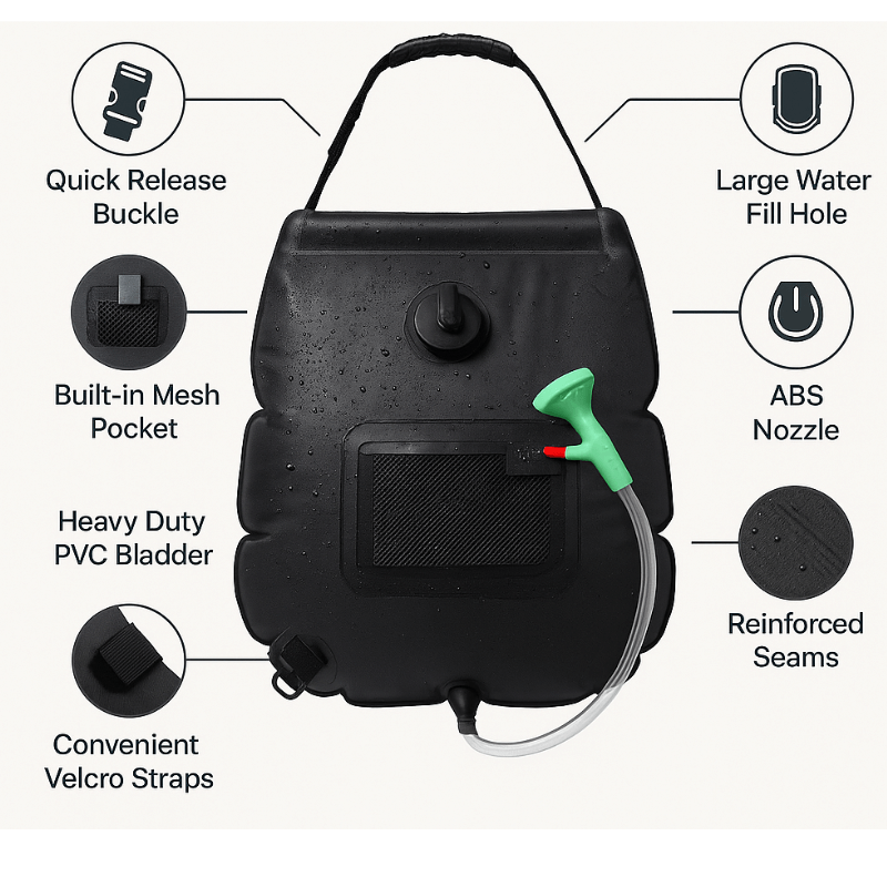 WildAway™ - Portable Shower Bag